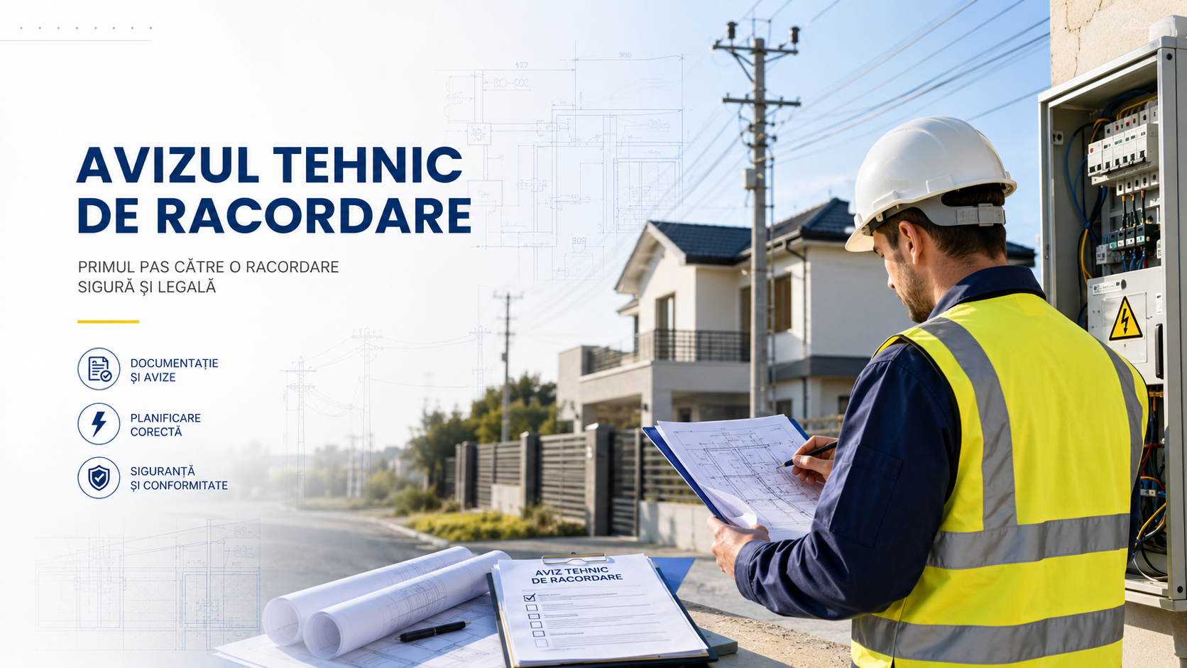 Ce înseamnă avizul tehnic de racordare și de ce este esențial înainte de orice lucrare electrică