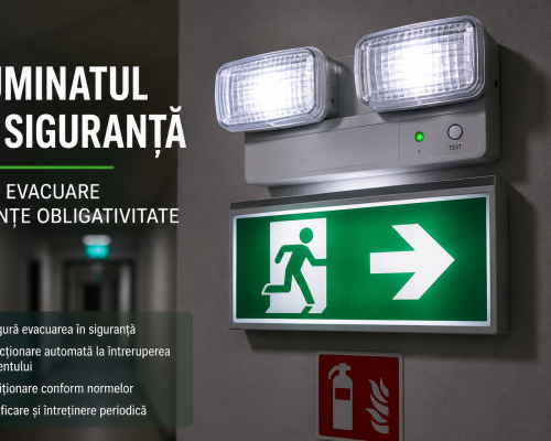 Iluminatul de siguranță și de evacuare. Când este obligatoriu și ce cerințe trebuie respectate