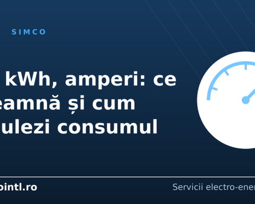 kW, kWh, amperi și volți. Ce înseamnă și cum îți calculezi singur consumul