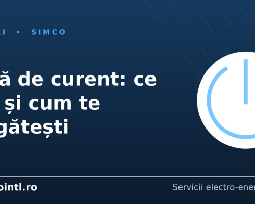 Pană de curent. De ce apare, ce faci pe moment și cum te pregătești din timp