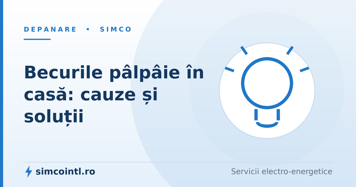 Becurile pâlpâie în casă. Cauzele reale și ce trebuie să faci